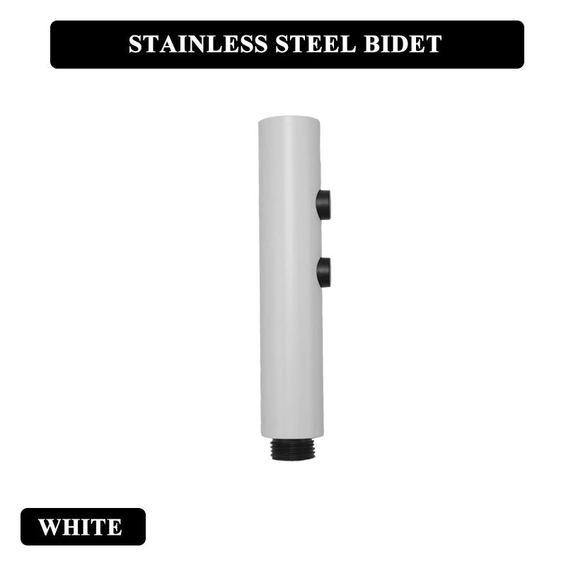 Handbrause Bidet Sprayer Set Hochdruck Dual-Modus Edelstahl Sprühpistole Dusche Selbstreinigend Badezimmerzubehör