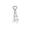 1pc Unisex Faux Pearl Bow Keychain Pendant Beach Vacation Series Gift For Friends Keychain Accessory Car Accessories For Woman Gifts For Women