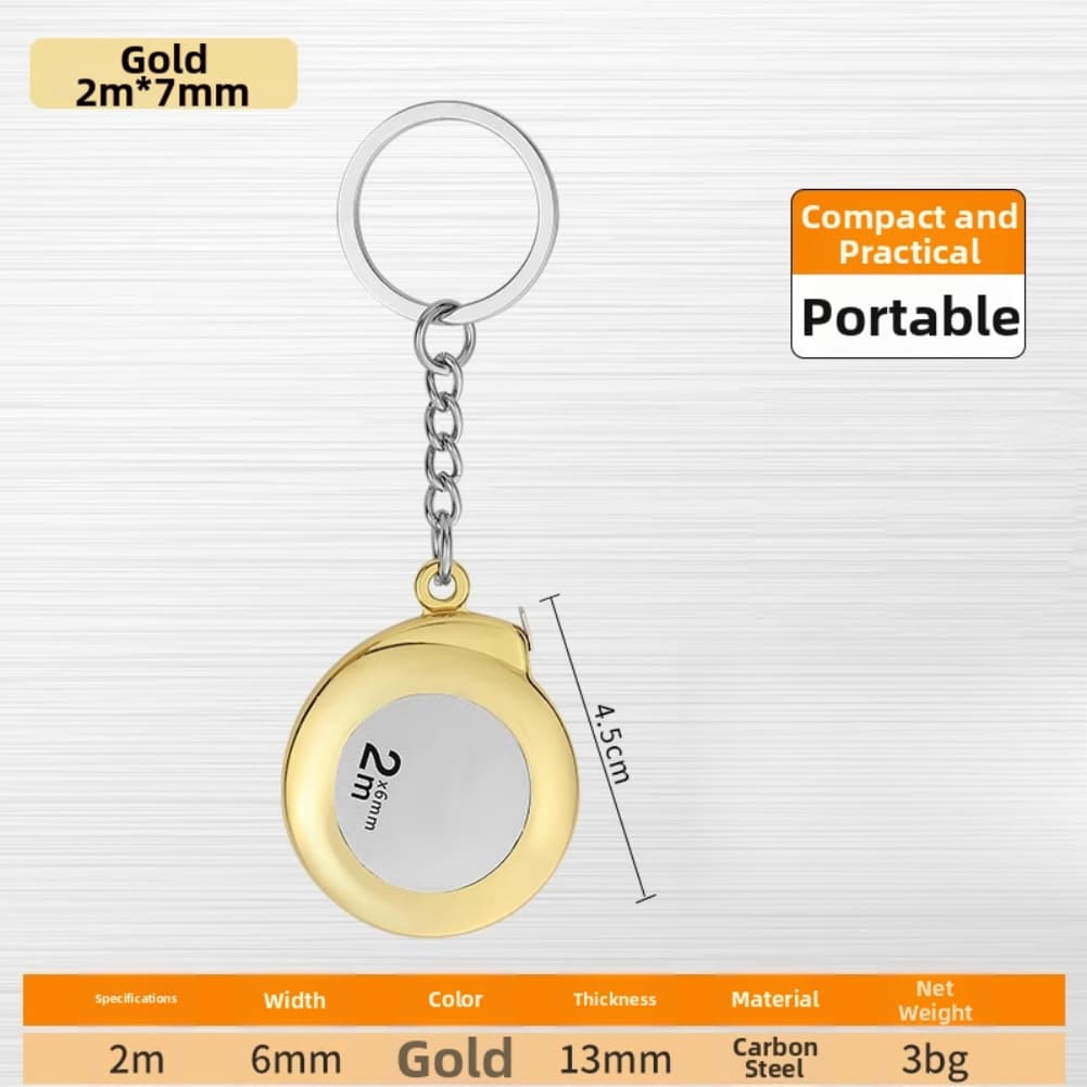 Soft Steel Blade Precision Tape Stainless Construction Compact Pocket Design Accurate Readings High Precision Measuring Tape