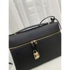 New retro leather cowhide box bag lunch box bag casual large capacity portable shoulder women's bag