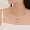 2024 Ruyi Ping An Kou Necklace: Hetian Jade Pendant - Chinese Style Gift for Girlfriend or Mother