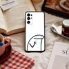 F-Flork M-Meme    Phone Case For Samsung S 25,24,23,22,30,21,10,9,Ultra,Plus,Lite,FE,4,5 G Soft Black Case