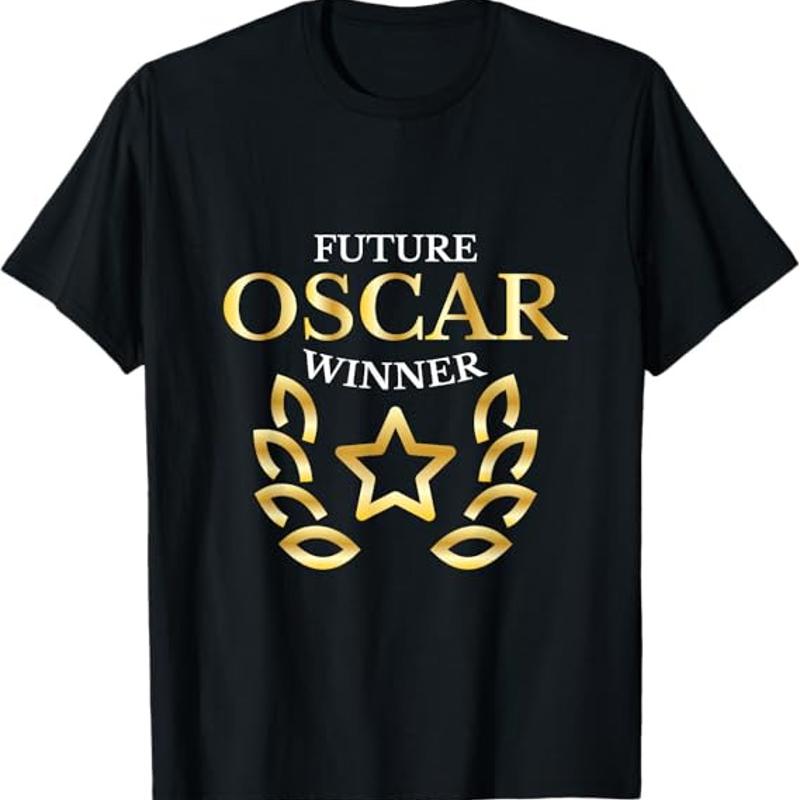 Future Oscar Winner T Shirt Funny Movie Fan Tee Aspiring Actor Gift S разноцветный