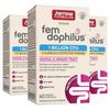 Jarrow Women Fem-Dophilus Probiotics 1 Billion Vegetarian Capsules 60 Tablets 3 Pcs