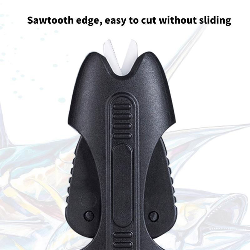 Portable Line Cutter Retractable Stainless Steel Braided Fishing Line Trimmer Fishing Line Scissors Fishing Accessories