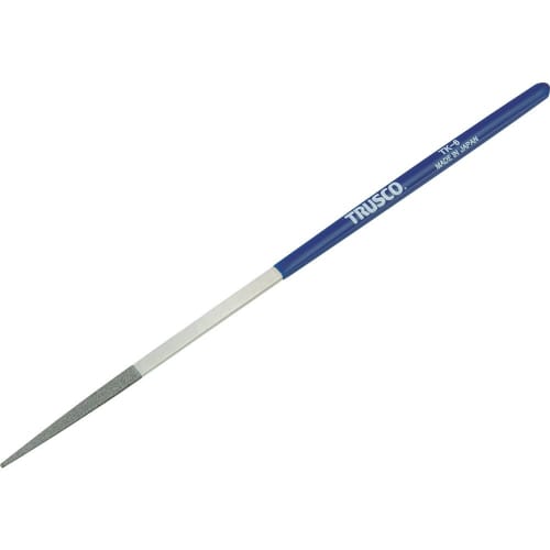 TRUSCO Diamond Tapered File, for Molds and Precision Finishing, 4.0 x 0.5 mm, TK-6
