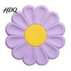 Spill Resistant Placemat Flower Shape Placemat Non-Slip Heat Table Mat Anti-Scald Hot Burr-free Pot Holder for Bowls Cups Pots Dining Mat
