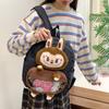 With Plush Backpack Adjustable Shoulder Straps And Capacity Large