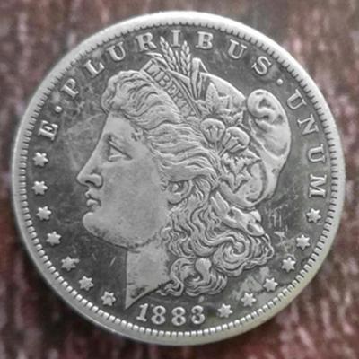 1883 Antique Old Morgan Liberty Commemorative One-dollar Coins Collectibles