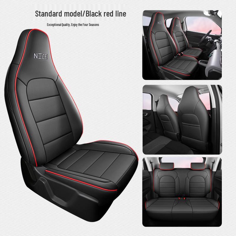 Leapmotor T03 Full Leather Car Seat Cover - All-Season, Universal Fit