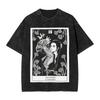 Men Women's Singer Legend Lola Flores, Vintage Washed T Shirts Pure Cotton Clothes Unique Short Sleeve Crew Neck Tee Shirt