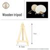 Chinese Bamboo Wood Fan Stand: Ancient-Style Round Fan Holder for Bridal or Palace Fans