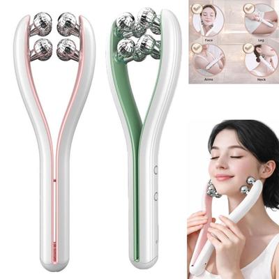 With 3D Roller Lifting Toning Tool 3 Intensity Levels Face-lifting Tool