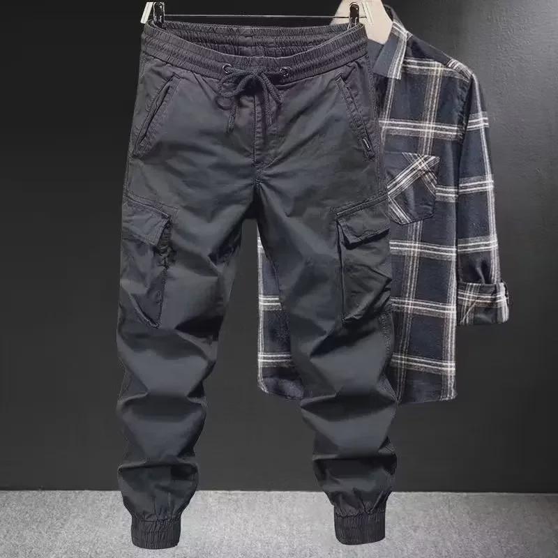 2024 Men's Trendy Multi-Pocket Casual Work Trousers