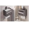 Space Saving Suction Cup Tissue Holder with No Drill Installation for Kitchen and Bathroom Essential Storage