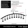 Socks Drying Rack with Multi-Clip Hook for Home and Balcony Storage