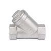 1/4" 3/8" 1/2" 3/4" 1" 1-1/4" 1-1/2" 2" BSP NPT Female 304 Stainless Steel Inline Y Filter Strainer 1.6 MPA -20 to 230 Degree C