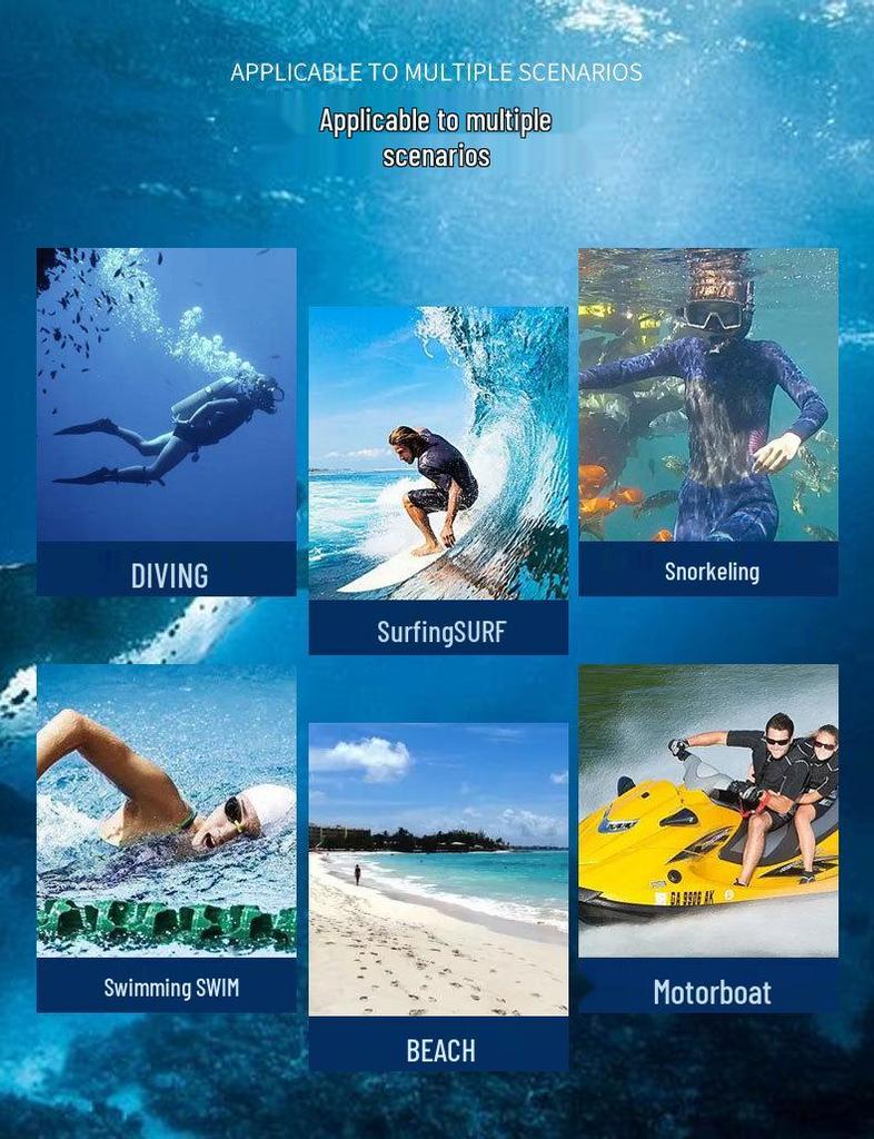 2025 Unisex 3mm Thickened Wetsuit for Snorkeling, Surfing & Diving – Warm, Cold-Proof, Split Long Sleeve Design