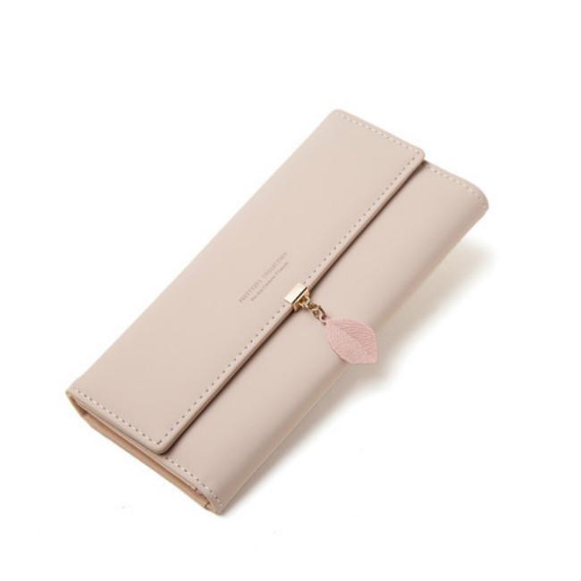Neue Blätter Frauen Pu Leder Brieftaschen Weibliche Lange Geldbörsen Geld Taschen Handy Tasche Damen Hohe Qualität Brieftasche Karte Halter Kupplung weibliche geldbörse