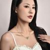Unique Magnetic Attraction Love Necklace Female Niche Design Sense Temperament Fashion Personality Neck Chain Collarbone Chain Female
