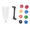 10Pcs Engine Oil Funnel Set Nylon Steel Spill Proof Automotive Engine Oil Dispenser Funnel Kit with 8 Adapters for Oil