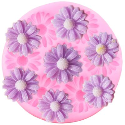 Silikónové formičky na kvety Svadobné koláčiky na torty Fondant Pomôcky na zdobenie koláčov Polymérová hlina Formy na cukrovinky Čokoláda