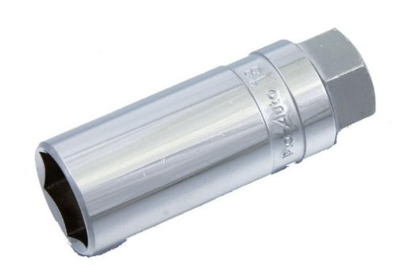 Suekage Tools Spark Plug 19mm x Drive x 65mm Total Length Pro-Auto Socket, 3211006, Size 9.5mm