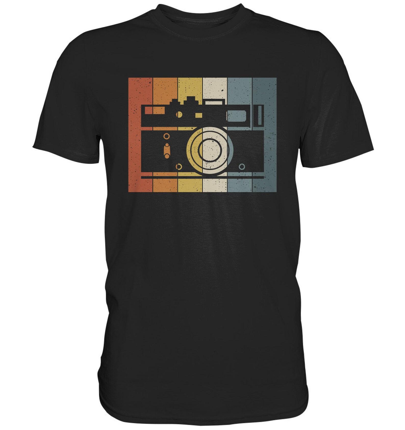 Photography Retro Photographer T-Shirt Camera Gifts Photographing - Vintage Premium Shirt S