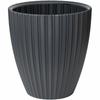 Plant Pot Garden ID Fancy Anthracite 40 X 42 Cm