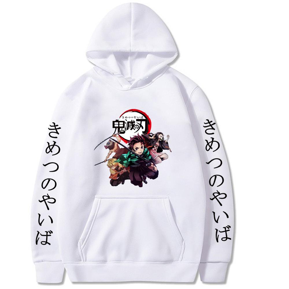 Popular Japanese Anime Autunm Printed Men's Hoodie Brand Hoody Y2K Clothes Vintage Fashion Unisex Long Sleeve