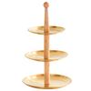 Round Metal Dessert and Fruits Tray Modern Stainless Steel Candy Fruit Display Holders for Home and Event Decoration