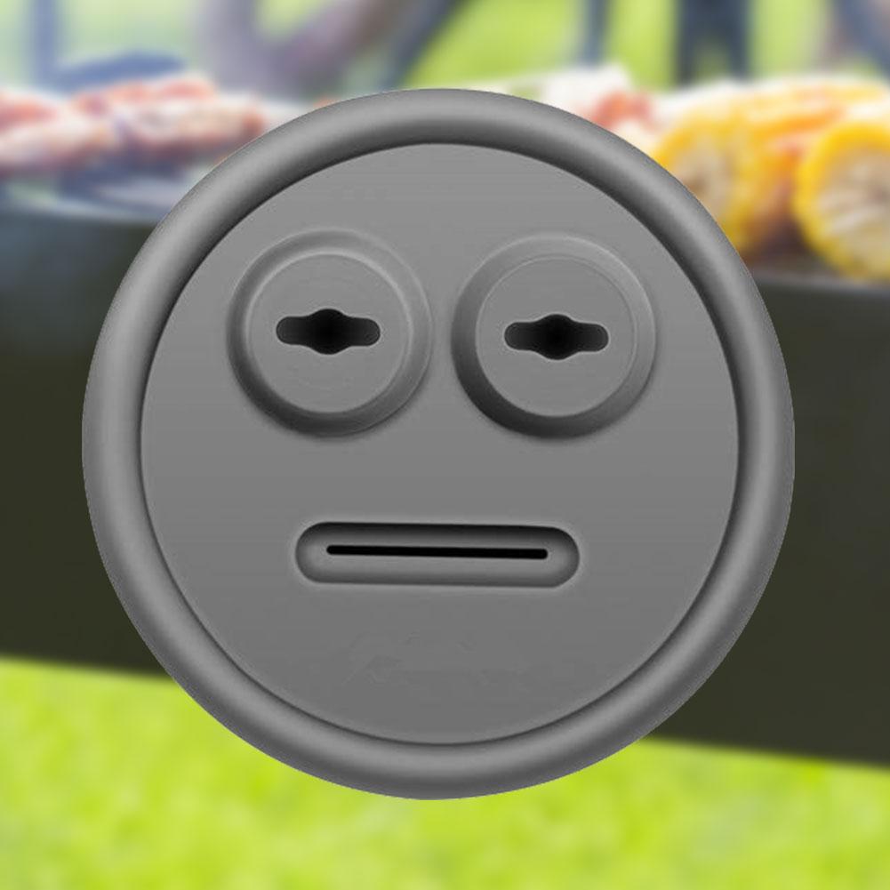 Thermometer Probe Grommet Food Grade Silicone Barbecue Thermometer Grommet Heat Resistant for Weber Smokey Grill Accessories