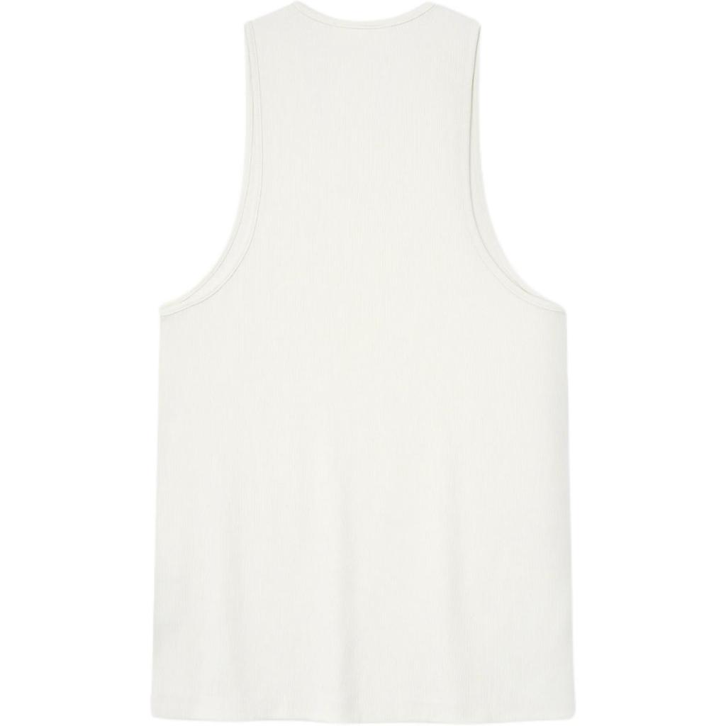 Fear of God Essentials Rib Tank Ivory Unisex Tops White 125SP264252F