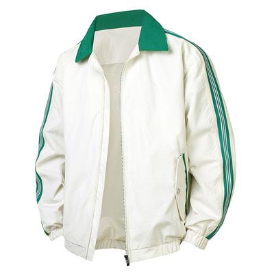 Spring and Autumn New Men's Jacket Single Coat Trench Coat Fashion Casual Lapel Jacket