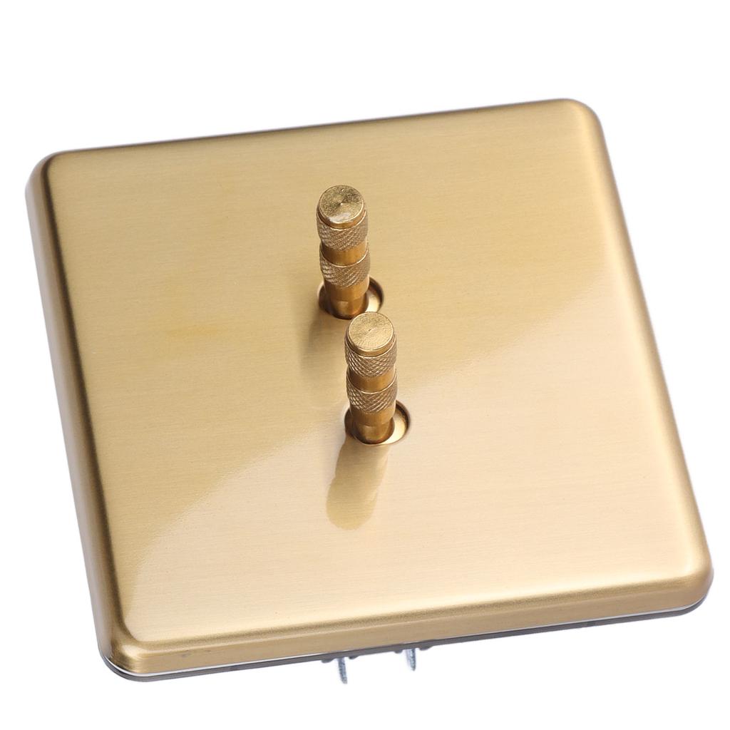 Light Toggle Switch Double Control Beautiful Fireproof and Durable Toggle Switches 250V 10A