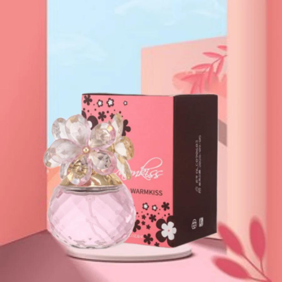 60 ml französisches authentisches Damenparfüm mit anhaltendem, leichtem Duft, Happiness Flower-Körperparfüm