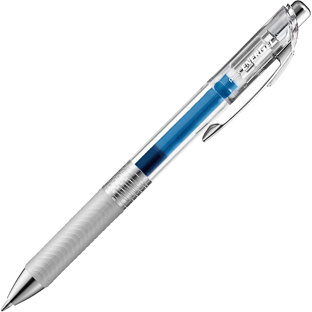 Pentel Ballpoint Pen Gel Ink Gel Infree 0.7 mm Clear Shaft BL77TL-C Blue 10