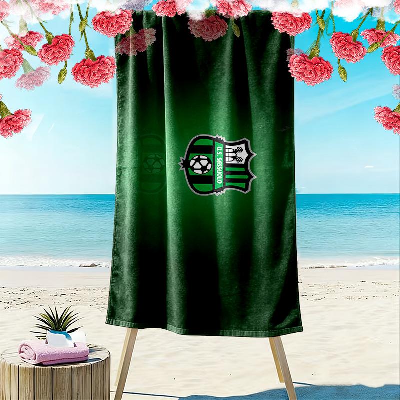 Sassuolo Print Beach Towel, Large Soft Quick Dry Towel for Beach Camping Swimming