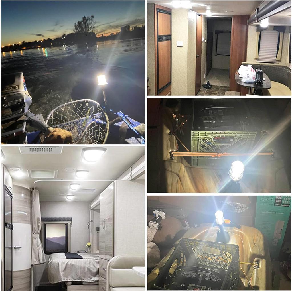 S25 LED Bulb, Double, BA15D, 12V24V Compatible, 4W, B15D, Navigation Light, Marine Lighting, RV Interior Light, Compatible with 1157, 1076, 1142,