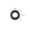 For Chevrolet Cruze Carbon Fiber Interior Ignition Circle Sticker Cover Trim