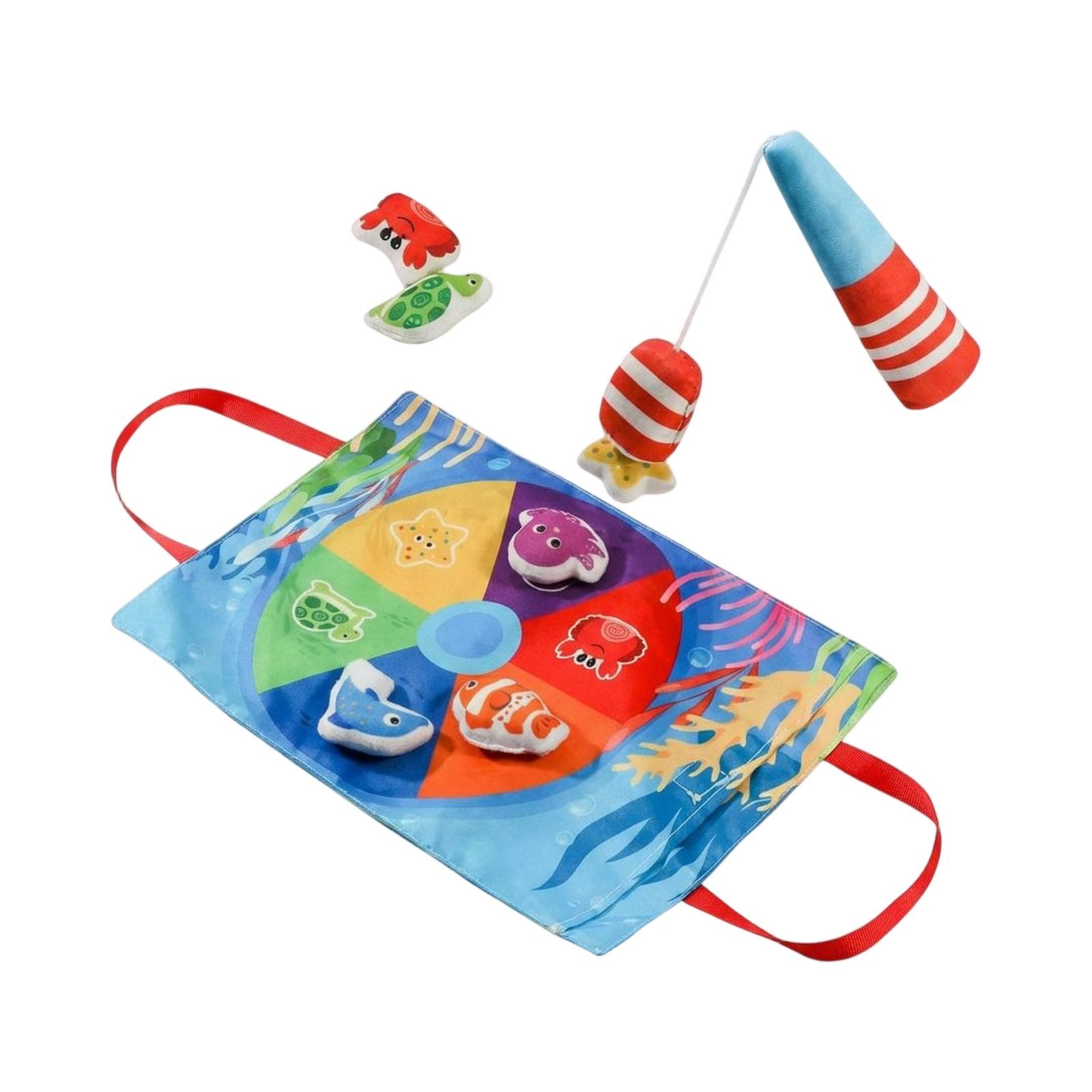 Children s Fabric Fishing Toys, Fishing Fun, Early Childhood Education, Intelligence Development And Enlightenment For Babies One Size