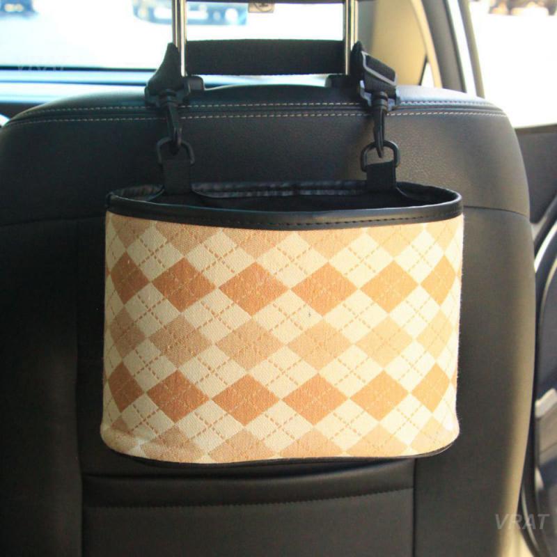 

Mobile Phone Holder Supplies Car Styling Bag Folding Multi-function Pu Leather Storage Bag Car Styling No Peculiar Smell