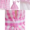 Przepiękna Sukienka Księżniczki Barbie Dla Dzieci Kostium Cosplay Poliester Różowy Rozmiary 100cm-150cm