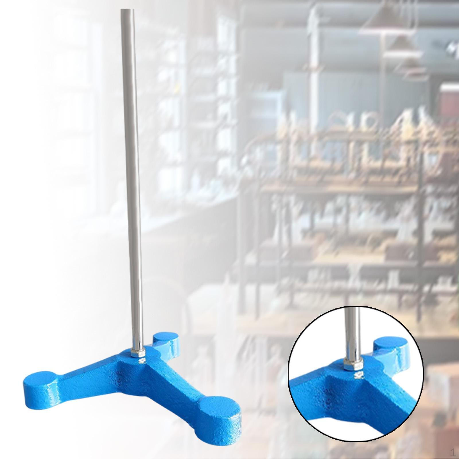 

Железный каркас три -Bein -железная платформа реквизит для обучения титрование стол штатив для школы синий