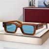 ASCARI Fashion Square Handmade Acetate Sunglasses, Trendy Sunscreen for Men & Women, Perfect for Holidays & Parties