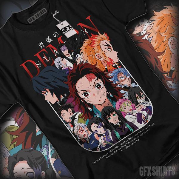 Demon Slayer Hashira Anime Manga Tanjiro Nezuko Inosuke Kimetsu No Yaiba T-Shirt