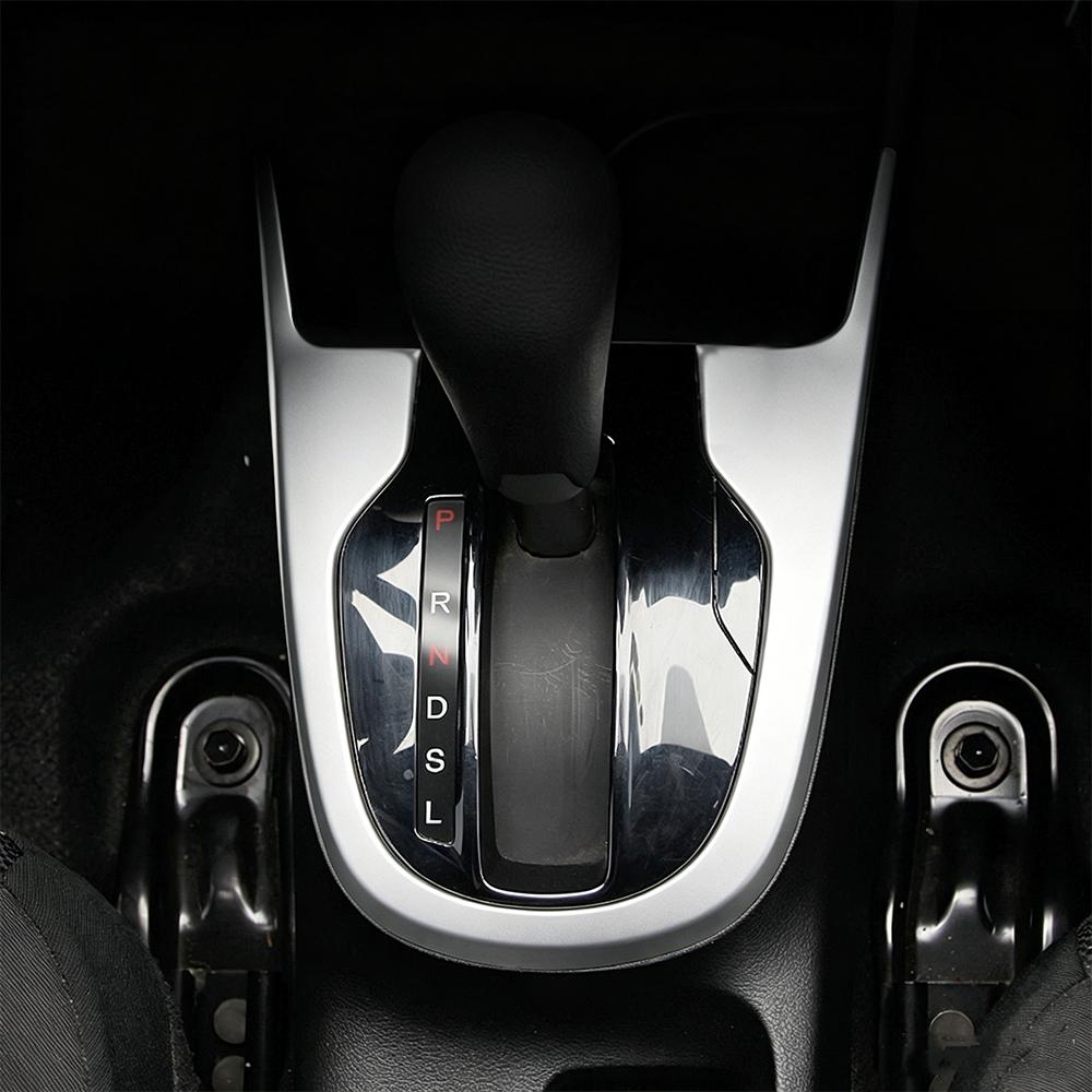 For Honda Jazz GK 2014-2024 2025 Fit 2018 - 2024 2025 AT Gear Shift Panel Trim Decoration Cover Sticker Interior Accessories