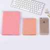 A5 Soft Cover Rainbow Edge Cute Leather Notebook - Custom Simple Color Edge Thickened Diary