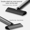 Snow Broom Ice Scraper with Soft No-Scratch TPU Head 10inch Long Handle Winter Windshield Ice Breaker
