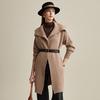 Women's Thickened Lapel Wool Cardigan